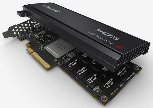 Samsung annoncerer PM1733 PCIe 4.0